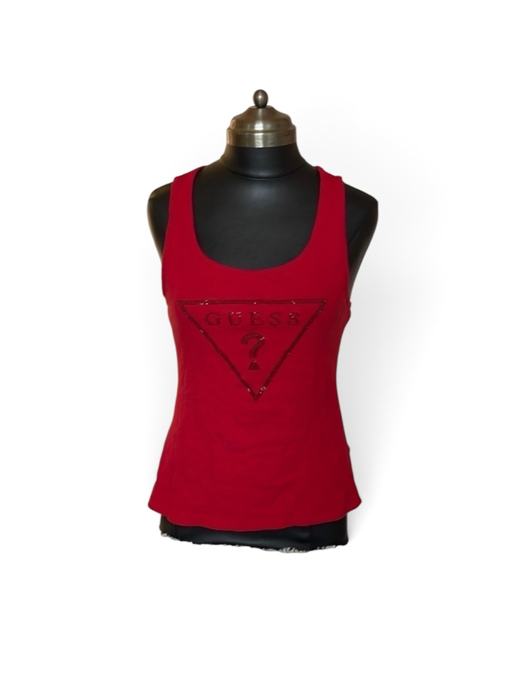 GUESS Women's Red Tank Top